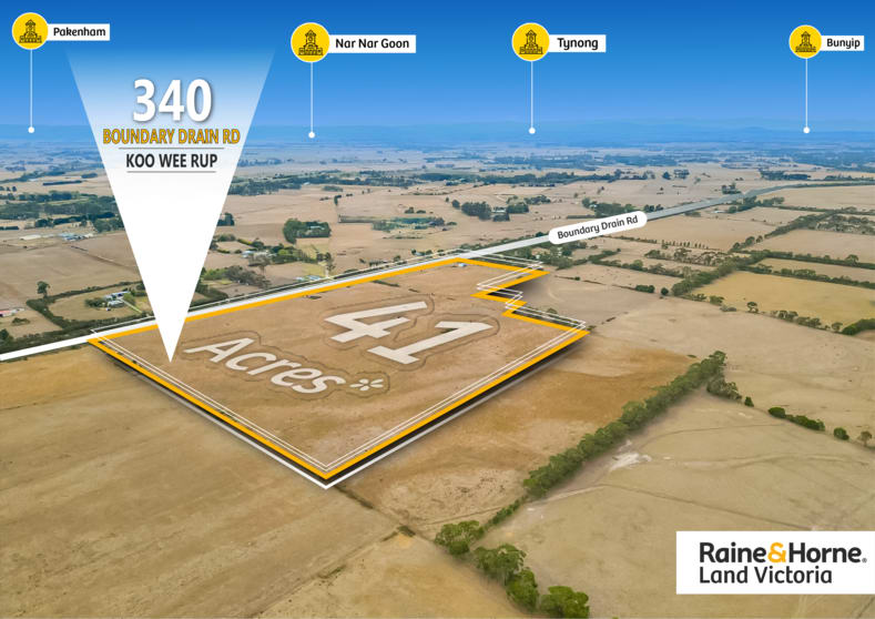 Click to view all images 340 Boundary Drain Road Koo Wee Rup VIC 3981 - Image 1