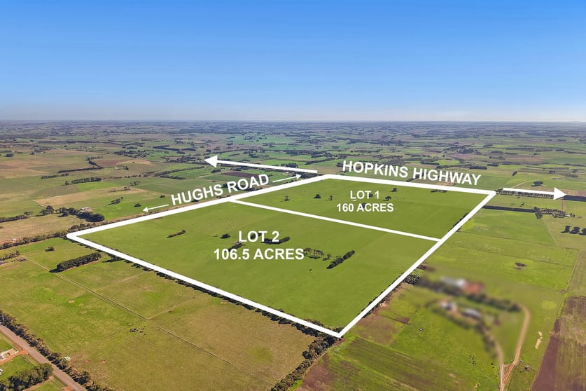Click to view all images Cnr Hopkins Hwy & Hughs Road Purnim West VIC 3278 - Image 1