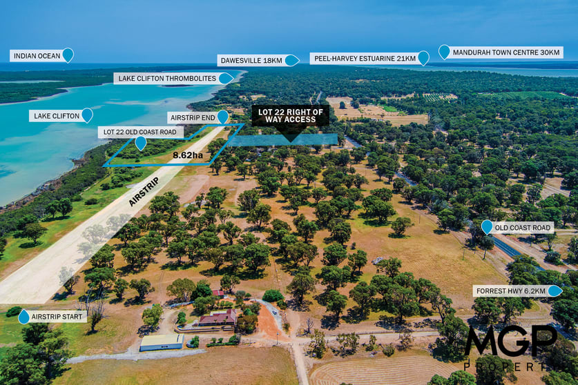 Click to view all images Lot 22 Old Coast Road Lake Clifton WA 6215 - Image 3