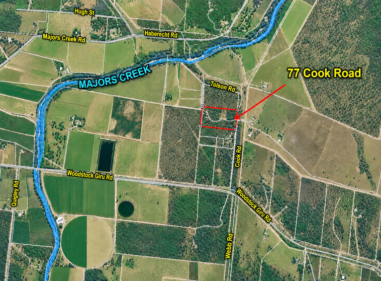 Click to view all images 77 Cook Road Majors Creek QLD 4816 - Image 1