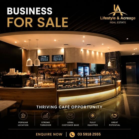 Click to view all images Cafe & Coffee Shop business for sale in Docklands - Image 1
