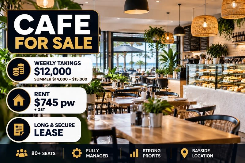 Click to view all images Cafe & Coffee Shop business for sale in Patterson Lakes - Image 1