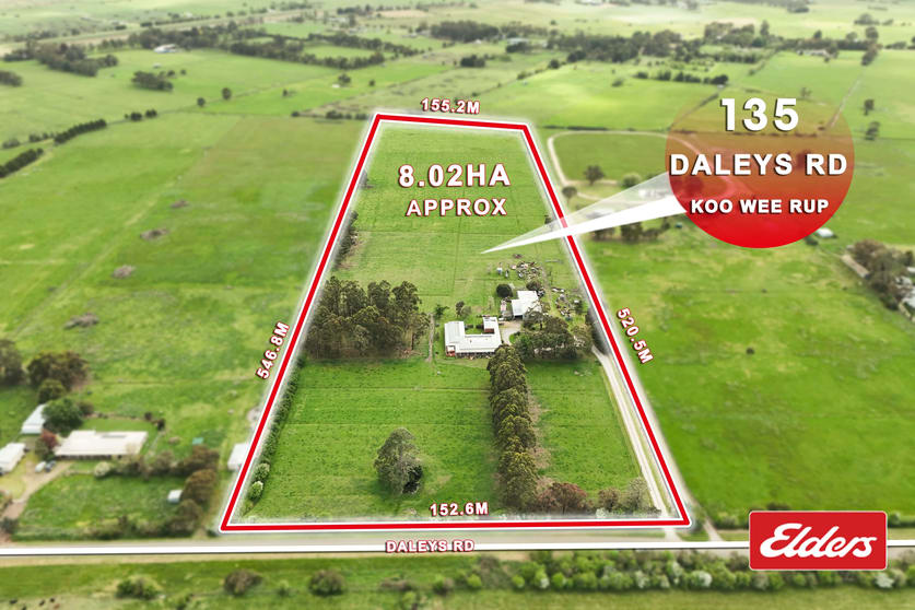 Click to view all images 135 Daleys road Koo Wee Rup VIC 3981 - Image 1