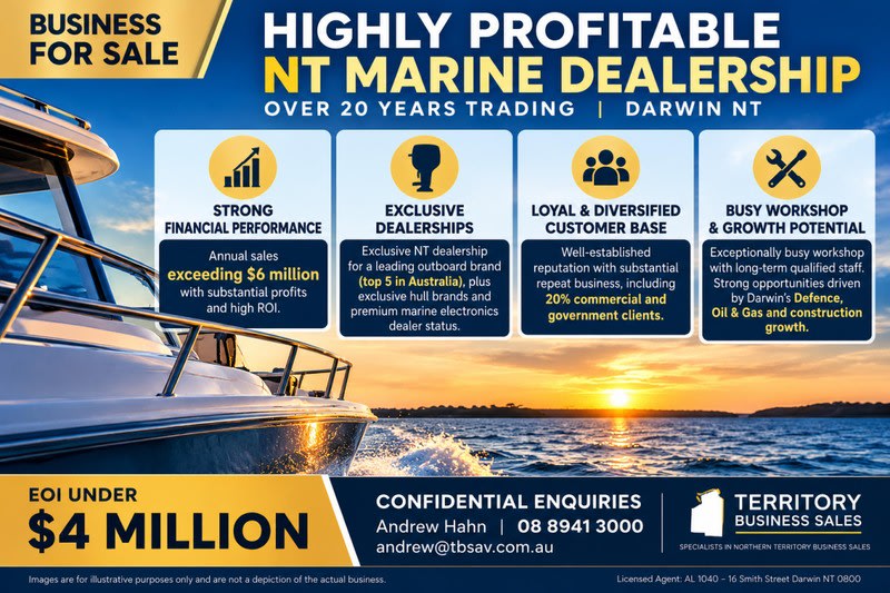 Click to view all images Marine business for sale in NT - Image 1