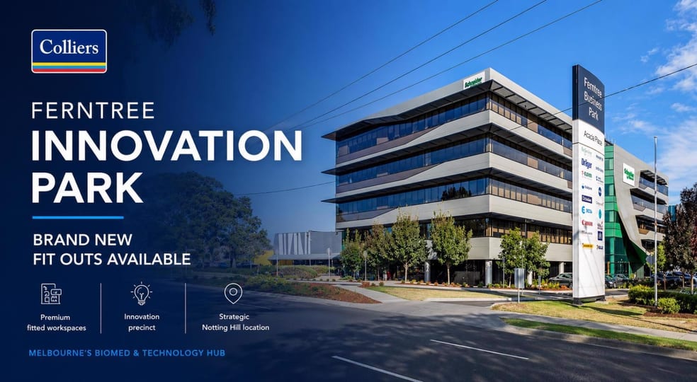 Offices commercial property for lease at Ferntree Innovation Park 1 Acacia Place Notting Hill VIC 3168 Offices commercial property for lease at Ferntree Innovation Park 1 Acacia Place Notting Hill VIC 3168