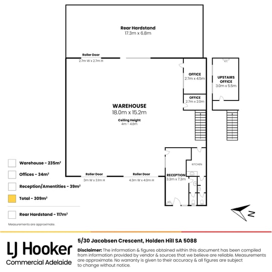 Factory, Warehouse & Industrial commercial property for lease at 5/30 Jacobsen Crescent Holden Hill SA 5088