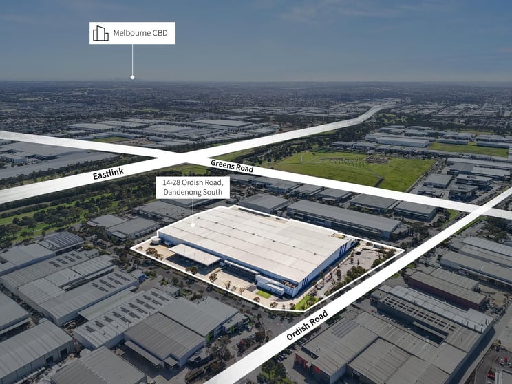 Factory, Warehouse & Industrial commercial property for lease at 14 - 28 Ordish Road Dandenong South VIC 3175