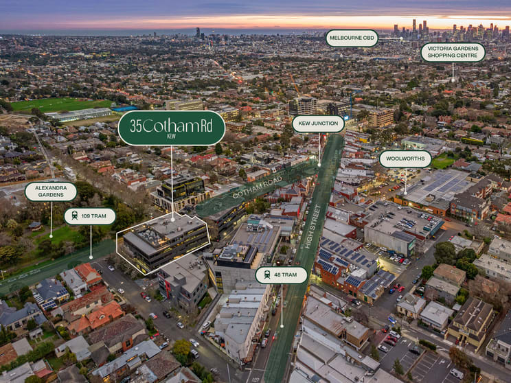 Offices commercial property for lease at 35 Cotham Road Kew VIC 3101
