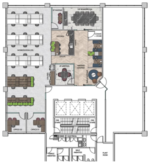 Offices commercial property for lease at Level 7/10 Felix Street Brisbane City QLD 4000 Offices commercial property for lease at Level 7/10 Felix Street Brisbane City QLD 4000