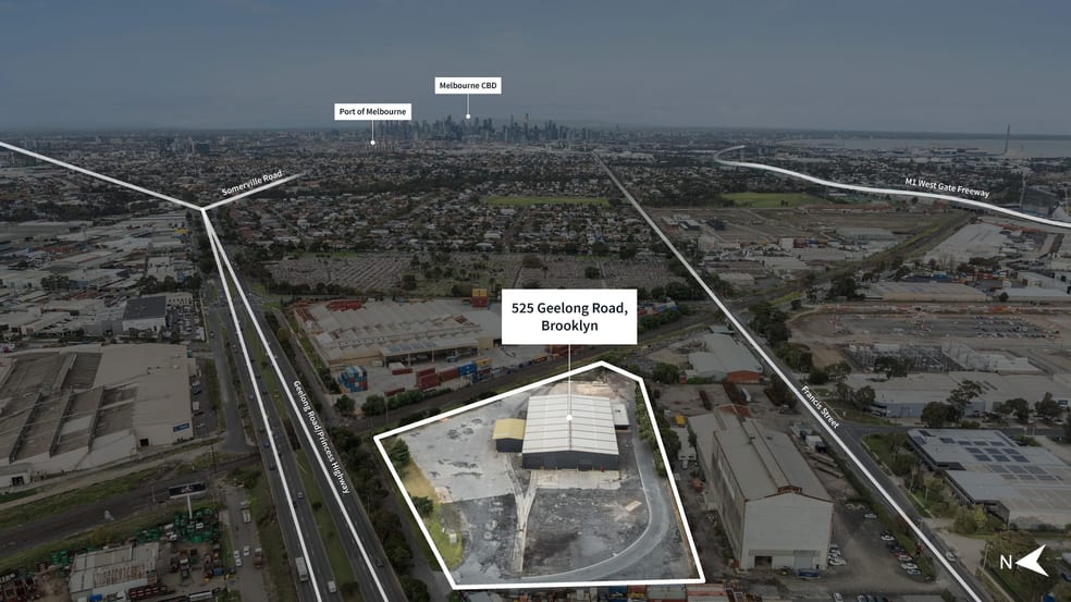 Factory, Warehouse & Industrial commercial property for lease at 525 Geelong Road Brooklyn VIC 3012