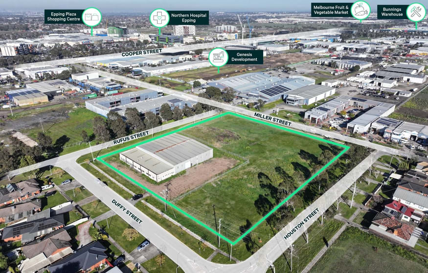 Development / Land commercial property for lease at 37 Duffy Street & 87 Houston Street Epping VIC 3076 Development / Land commercial property for lease at 37 Duffy Street & 87 Houston Street Epping VIC 3076