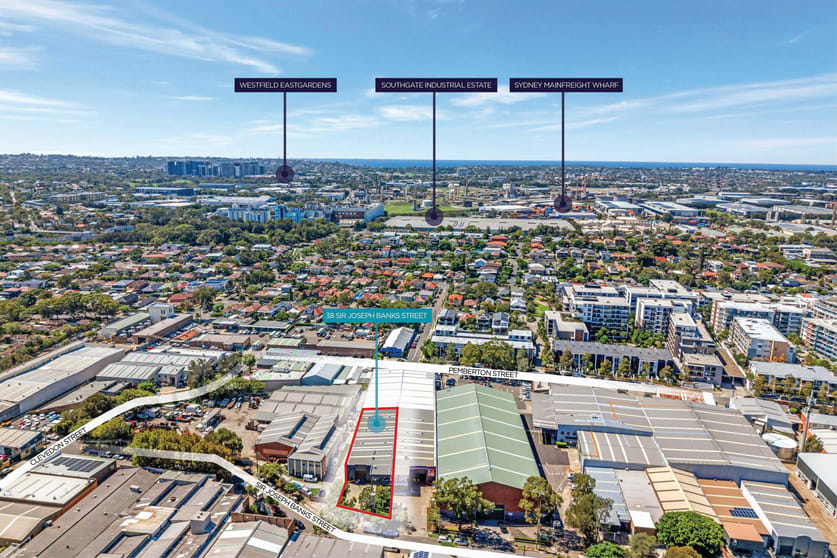 Shop & Retail commercial property for lease at 38 Sir Joseph Banks Street Botany NSW 2019 Shop & Retail commercial property for lease at 38 Sir Joseph Banks Street Botany NSW 2019