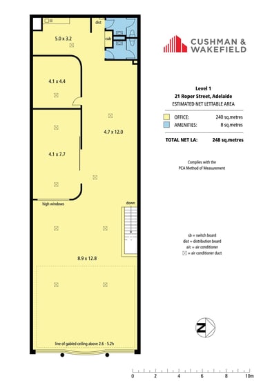 Offices commercial property for lease at Level 1/21-23 Roper Street Adelaide SA 5000