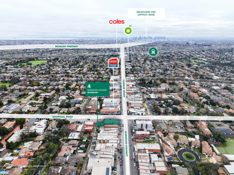 Shop & Retail commercial property for lease at 2&4/4 Burwood Highway Burwood VIC 3125