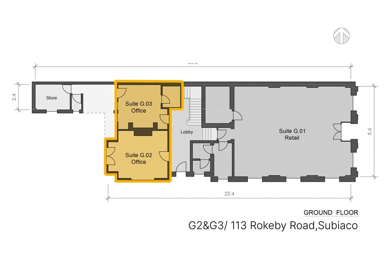 Offices commercial property for lease at G2&G3/113 Rokeby Road Subiaco WA 6008 Offices commercial property for lease at G2&G3/113 Rokeby Road Subiaco WA 6008