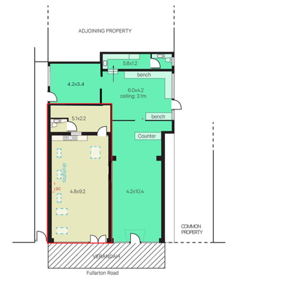Offices commercial property for lease at 462 Fullarton Road Myrtle Bank SA 5064