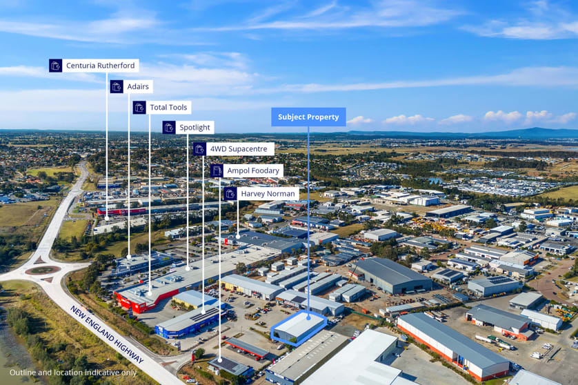 Shop & Retail commercial property for lease at Lot 3, 387 New England Highway Rutherford NSW 2320 Shop & Retail commercial property for lease at Lot 3, 387 New England Highway Rutherford NSW 2320