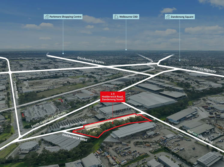 Factory, Warehouse & Industrial commercial property for lease at 1-9 Hedderwick Road Dandenong South VIC 3175 Factory, Warehouse & Industrial commercial property for lease at 1-9 Hedderwick Road Dandenong South VIC 3175