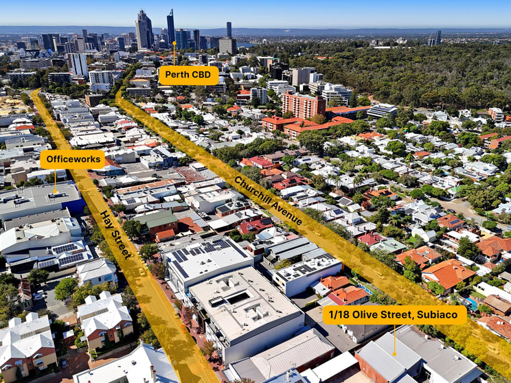 Medical / Consulting commercial property for lease at 1/18 Olive Street Subiaco WA 6008