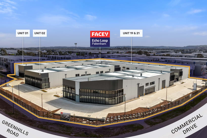 Factory, Warehouse & Industrial commercial property for lease at 1, 2, 19 & 21/1 Cnr Greenhills Road & Commercial Drive Pakenham VIC 3810 Factory, Warehouse & Industrial commercial property for lease at 1, 2, 19 & 21/1 Cnr Greenhills Road & Commercial Drive Pakenham VIC 3810