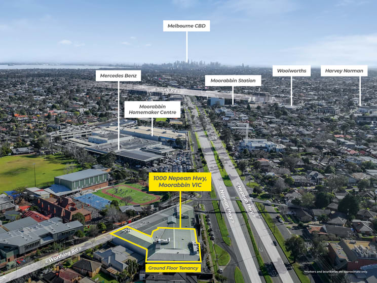 Showrooms / Bulky Goods commercial property for lease at 1000 Nepean Highway Moorabbin VIC 3189