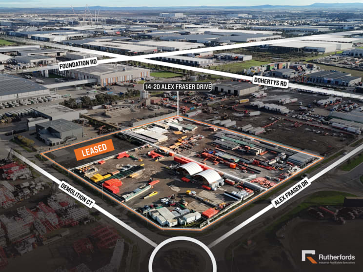 Development / Land commercial property for lease at 14-20 Alex Fraser Drive Laverton North VIC 3026 Development / Land commercial property for lease at 14-20 Alex Fraser Drive Laverton North VIC 3026