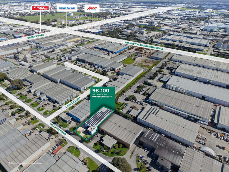 Factory, Warehouse & Industrial commercial property for lease at 98-100 Williams Road Dandenong South VIC 3175