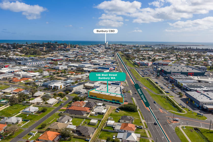 Showrooms / Bulky Goods commercial property for lease at Unit 1/146 Blair Street Bunbury WA 6230 Showrooms / Bulky Goods commercial property for lease at Unit 1/146 Blair Street Bunbury WA 6230
