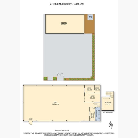 Factory, Warehouse & Industrial commercial property for lease at 27 Hugh Murray Drive Colac VIC 3250 Factory, Warehouse & Industrial commercial property for lease at 27 Hugh Murray Drive Colac VIC 3250