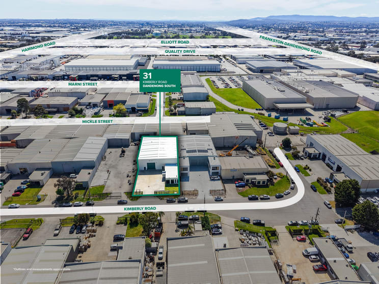 Factory, Warehouse & Industrial commercial property for lease at 31 Kimberly Road Dandenong South VIC 3175 Factory, Warehouse & Industrial commercial property for lease at 31 Kimberly Road Dandenong South VIC 3175