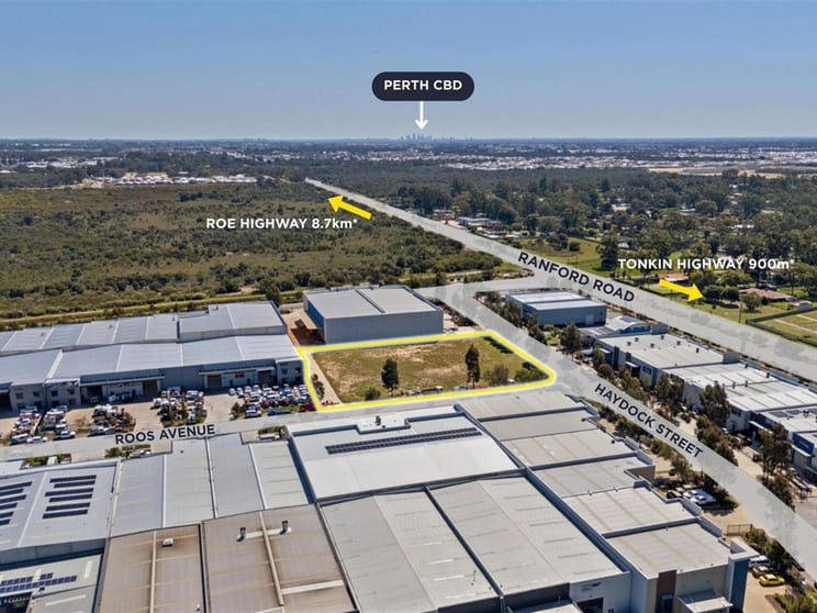 Factory, Warehouse & Industrial commercial property for lease at 3 Roos Avenue Forrestdale WA 6112
