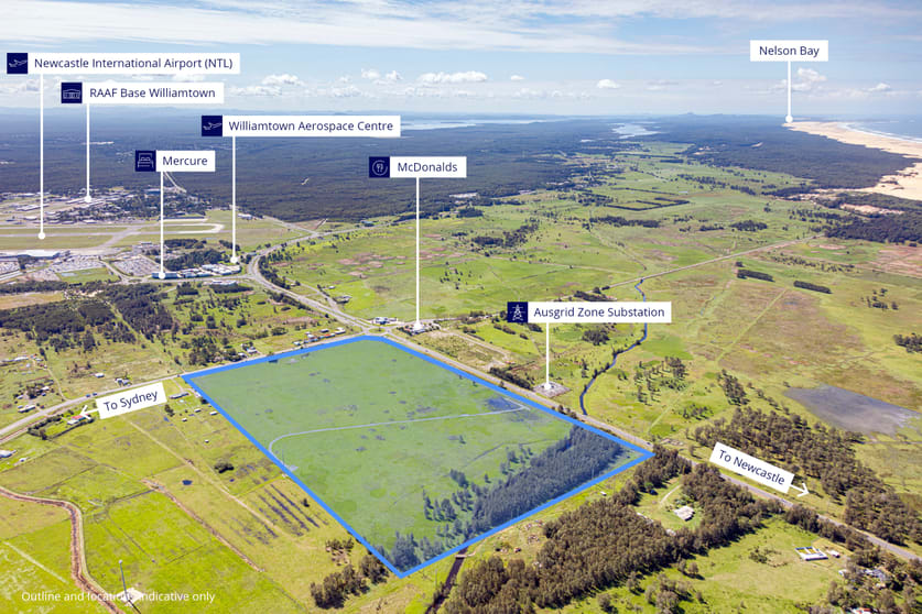 Development / Land commercial property for sale at 1801 Nelson Bay Road & 6 Cabbage Tree Road Williamtown NSW 2318
