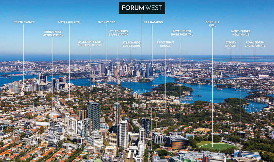 Offices commercial property for sale at Forum West/205 Pacific Highway St Leonards NSW 2065 Offices commercial property for sale at Forum West/205 Pacific Highway St Leonards NSW 2065