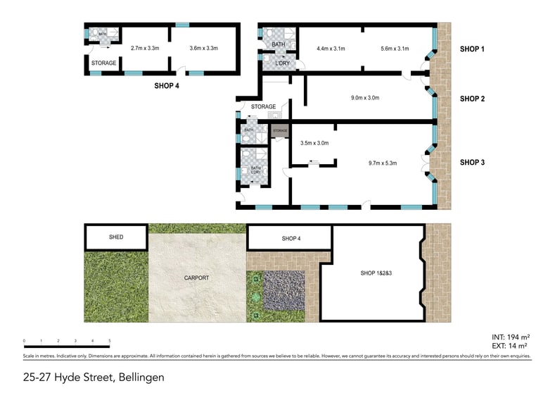 Shop & Retail commercial property for sale at 25-27 Hyde Street Bellingen NSW 2454