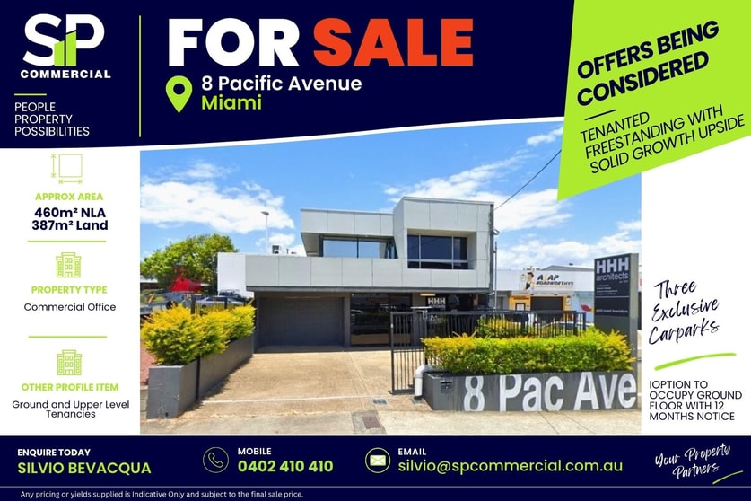 Factory, Warehouse & Industrial commercial property for sale at 8 Pacific Avenue Miami QLD 4220 Factory, Warehouse & Industrial commercial property for sale at 8 Pacific Avenue Miami QLD 4220