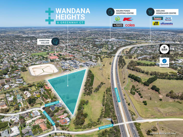 Development / Land commercial property for sale at 6 Greenway Court Wandana Heights VIC 3216