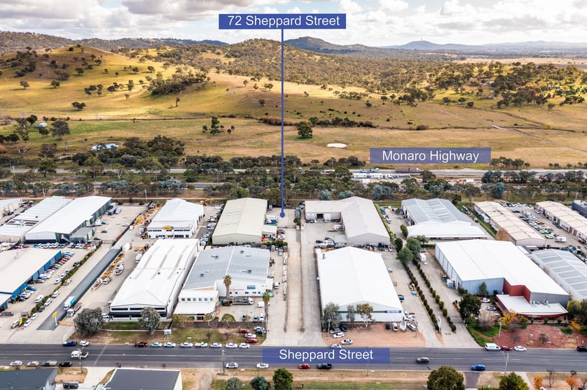 Factory, Warehouse & Industrial commercial property for sale at 72 Sheppard Street Hume ACT 2620