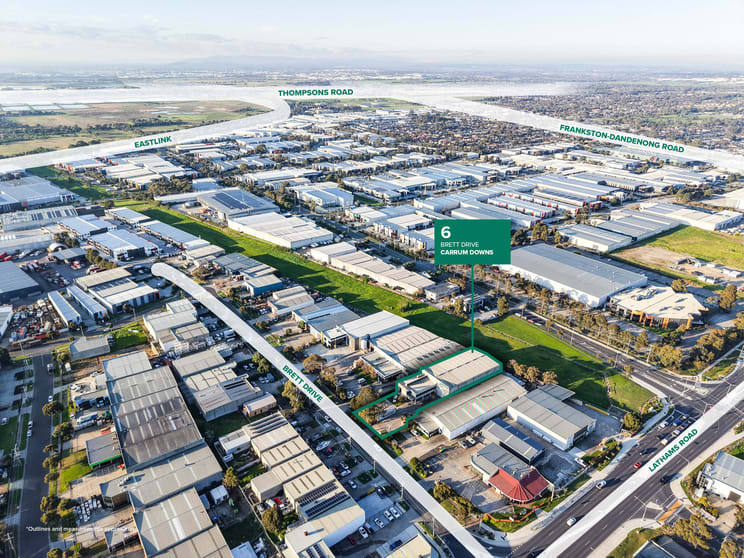 Factory, Warehouse & Industrial commercial property sold at 6 Brett Drive Carrum Downs VIC 3201