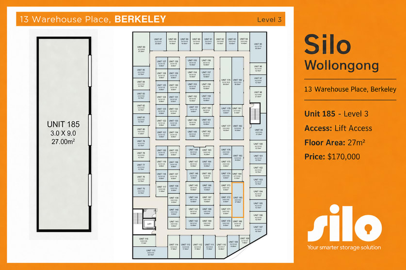 Factory, Warehouse & Industrial commercial property for sale at 185/13 Warehouse Place Berkeley NSW 2506 Factory, Warehouse & Industrial commercial property for sale at 185/13 Warehouse Place Berkeley NSW 2506
