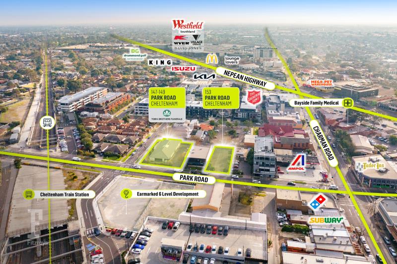 Medical / Consulting commercial property sold at 147-149 & 153 Park Road Cheltenham VIC 3192
