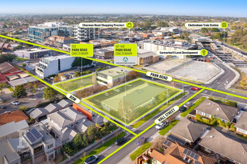 Medical / Consulting commercial property sold at 147-149 & 153 Park Road Cheltenham VIC 3192