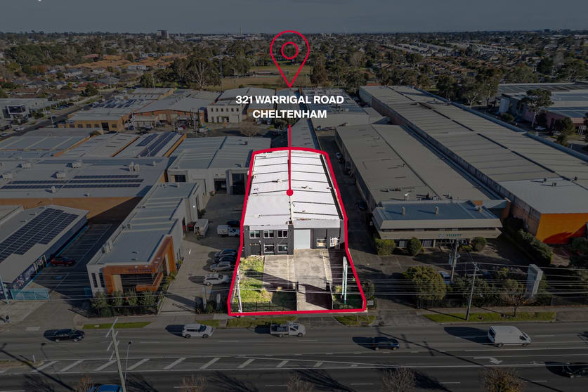 Factory, Warehouse & Industrial commercial property for sale at 321 Warrigal Road Cheltenham VIC 3192