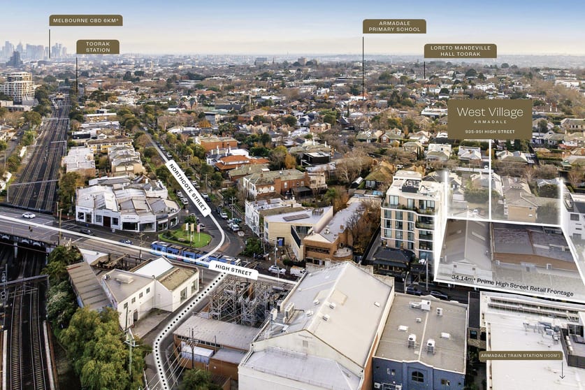 Shop & Retail commercial property for sale at West Village 935-951 High Street Armadale VIC 3143 Shop & Retail commercial property for sale at West Village 935-951 High Street Armadale VIC 3143