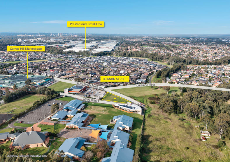 Development / Land commercial property for sale at 30 Main Street Carnes Hill NSW 2171 Development / Land commercial property for sale at 30 Main Street Carnes Hill NSW 2171