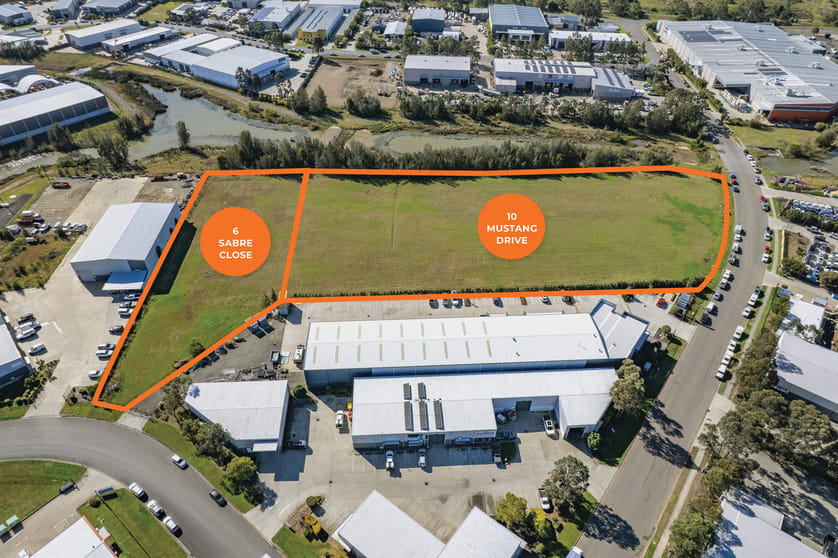 Showrooms / Bulky Goods commercial property for sale at 10 Mustang Drive & 6 Sabre Close Rutherford NSW 2320