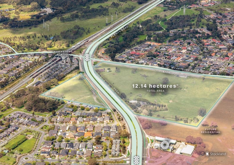 Development / Land commercial property for sale at 1215 & 1180 Plenty Road South Morang VIC 3752