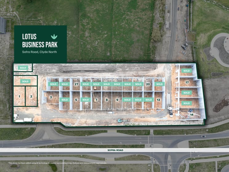 Offices commercial property for sale at 1-31/73 Sofra Road Clyde North VIC 3978 Offices commercial property for sale at 1-31/73 Sofra Road Clyde North VIC 3978