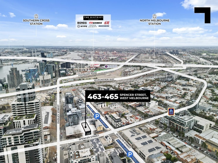 Factory, Warehouse & Industrial commercial property for lease at 463-465 Spencer Street West Melbourne VIC 3003