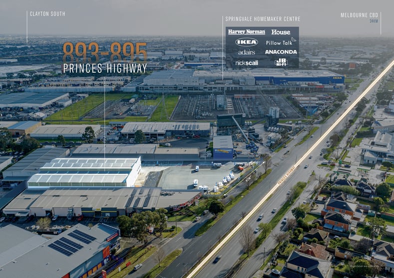 Factory, Warehouse & Industrial commercial property for sale at 893-895 Princes Highway Springvale VIC 3171