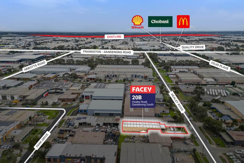 Factory, Warehouse & Industrial commercial property for sale at 20B Healey Road Dandenong South VIC 3175